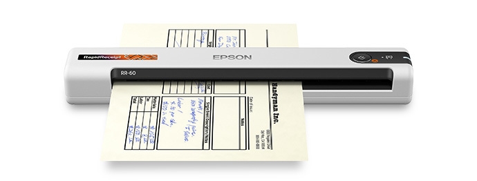 Epson анонсировала новые сканеры RapidReceipt RR-600W, RR-70W и RR-60