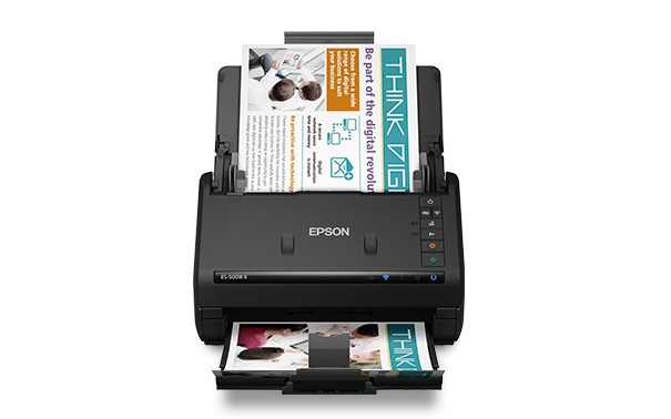 epson выпустила новые настольные сканеры документов workforce es-580w, es-500w ii и es-400 ii