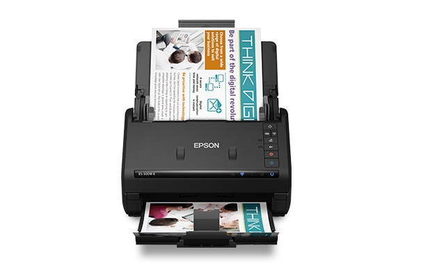 epson выпустила новые настольные сканеры документов workforce es-580w, es-500w ii и es-400 ii