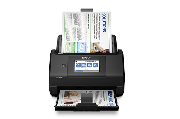 epson выпустила новые настольные сканеры документов workforce es-580w, es-500w ii и es-400 ii