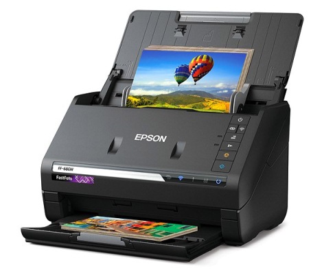 Epson объявила о выпуске высокоскоростного фотосканера FastFoto FF-680W
