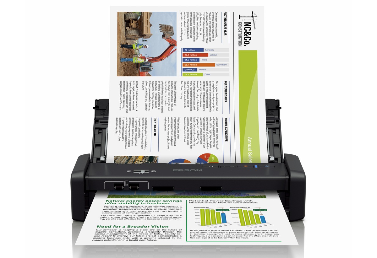 Обзор сканера Epson WorkForce DS-360W