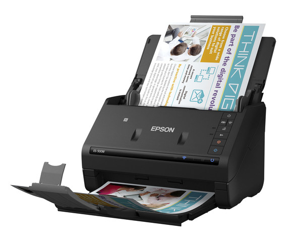 Epson анонсировала новые сканеры WorkForce ES-400 и ES-500W 