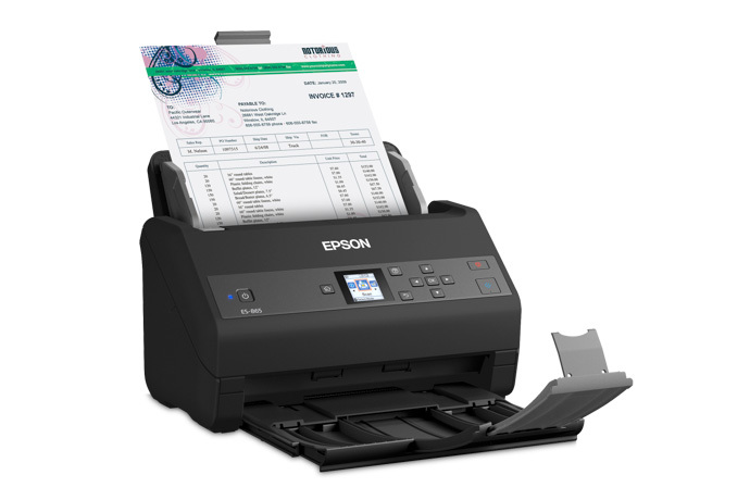 Epson представила цветной двусторонний сканер документов WorkForce ES-865