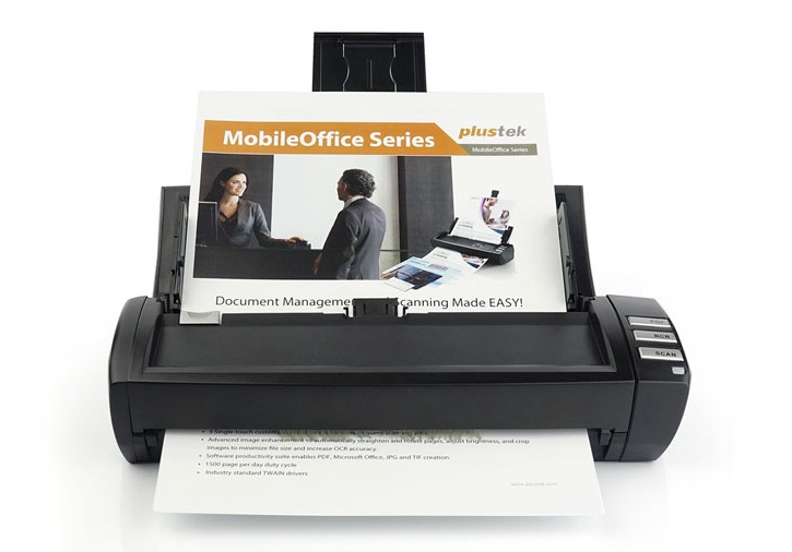 Plustek представила новый сканер документов MobileOffice AD480